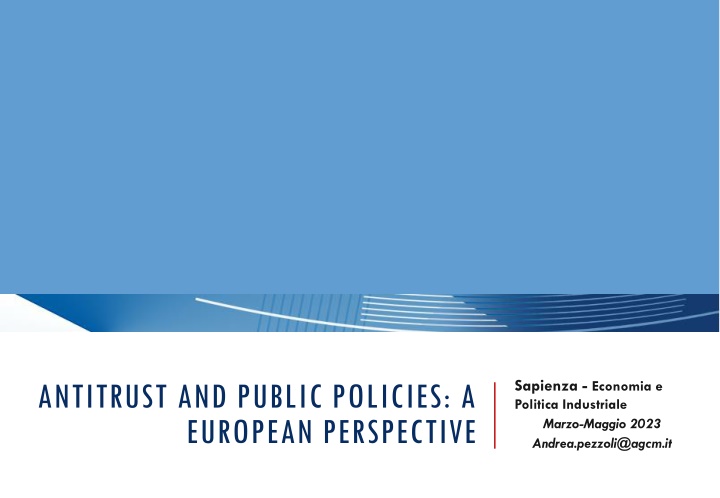 sapienza economia e politica industriale marzo n.w