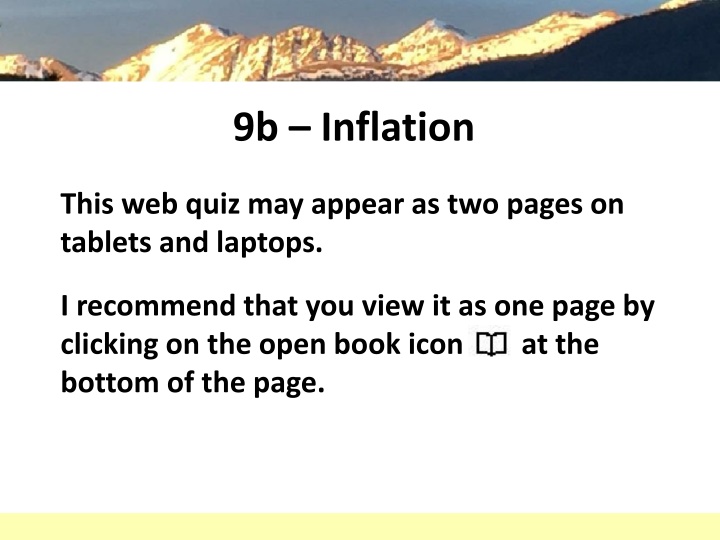 9b inflation n.w