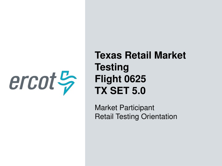 texas retail market testing flight 0625 tx set 5 0 n.w