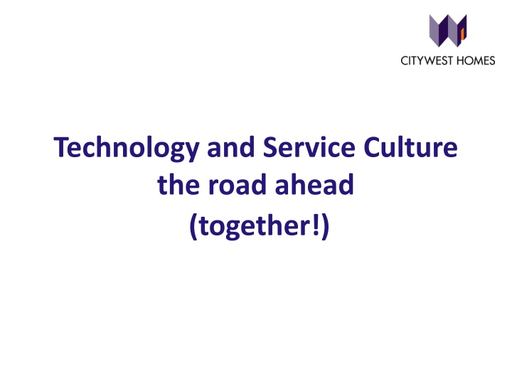 technology and service culture the road ahead n.w