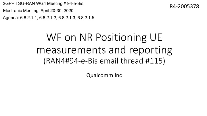 3gpp tsg ran wg4 meeting 94 e bis electronic n.w