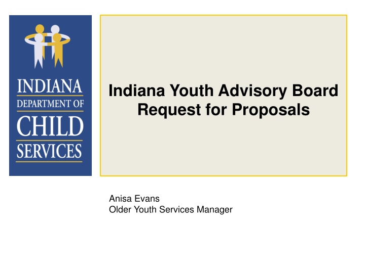 indiana youth advisory board request for proposals n.w