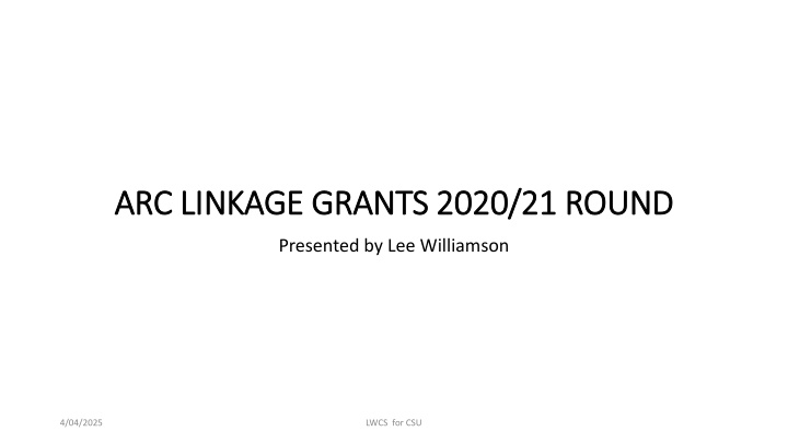 arc linkage grants 2020 21 round arc linkage n.w