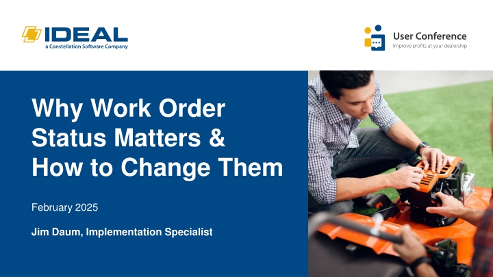 why work order status matters how to change them n.w
