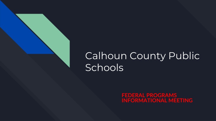 calhoun county public schools n.w