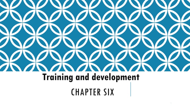 training and development n.w
