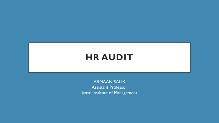 hr audit n.w