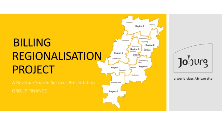 billing regionalisation project n.w