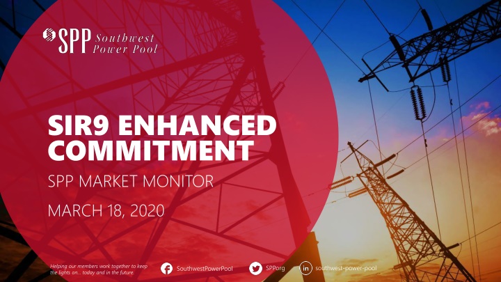 sir9 enhanced commitment spp market monitor march n.w