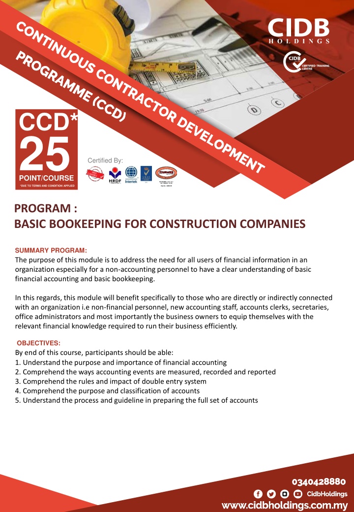 ccd 25 point course n.w