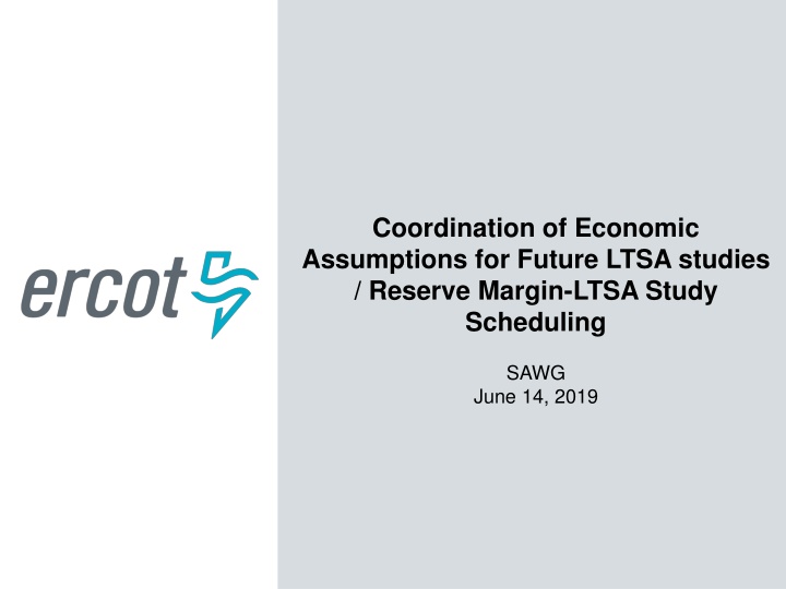 coordination of economic assumptions for future n.w