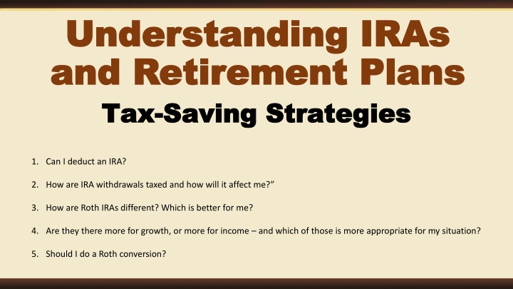 Post Graduate Diploma in Business & Finance: Income Tax Rates and Tax Credits