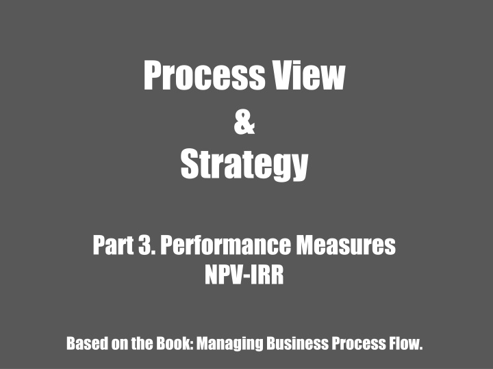 process view strategy n.w