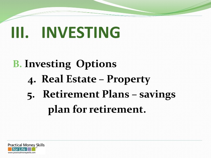 iii investing n.w