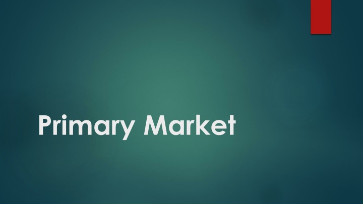 primary market n.w