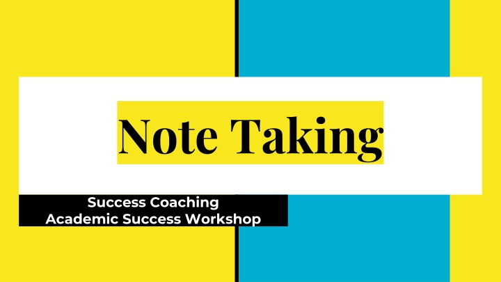 note taking n.w