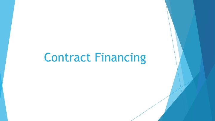 contract financing n.w