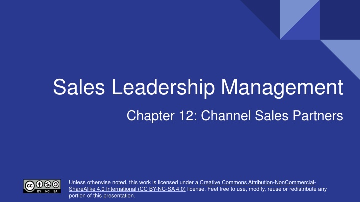 Sales Leadership Management