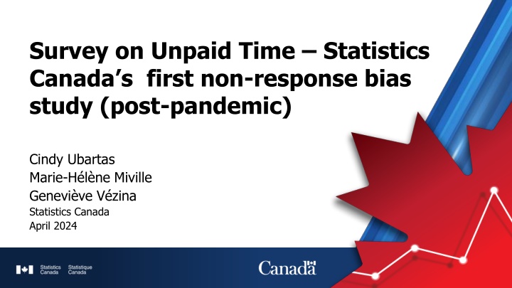 survey on unpaid time statistics canada s first n.w