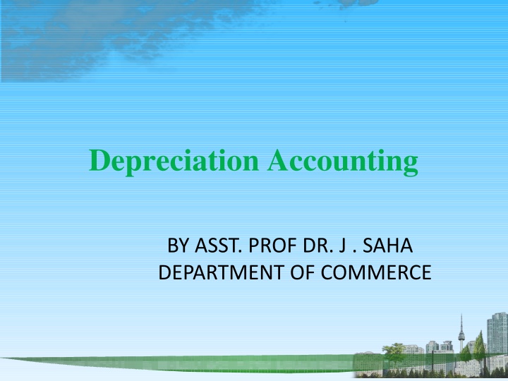 Depreciation Accounting
