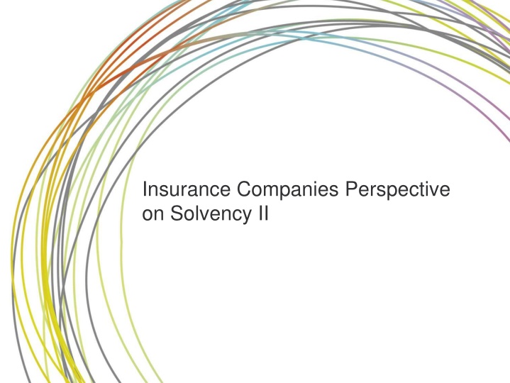 insurance companies perspective on solvency ii n.w