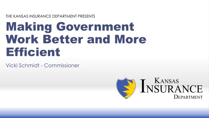 the kansas insurance department presents making n.w
