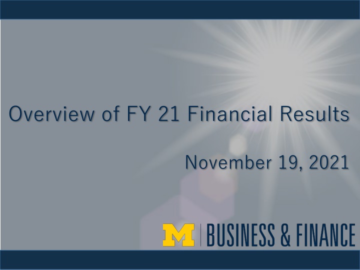overview of fy 21 financial results n.w