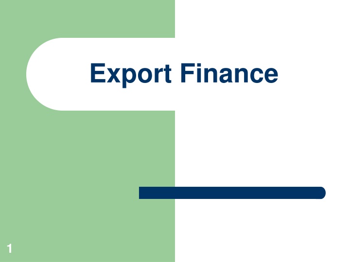 export finance n.w
