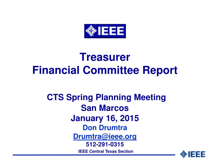 treasurer n.w