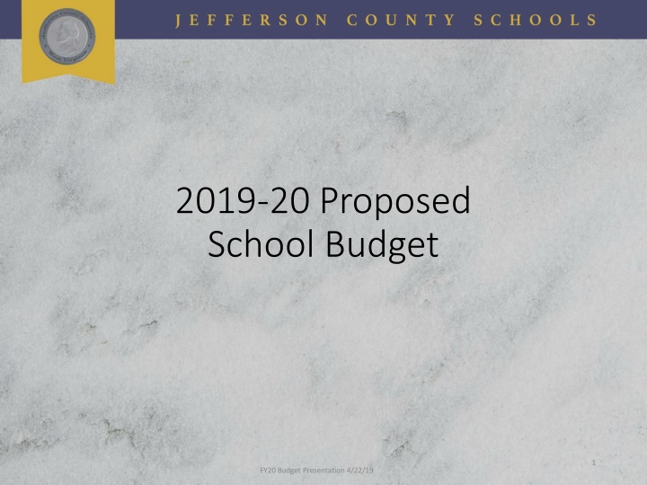 2019 20 proposed school budget n.w