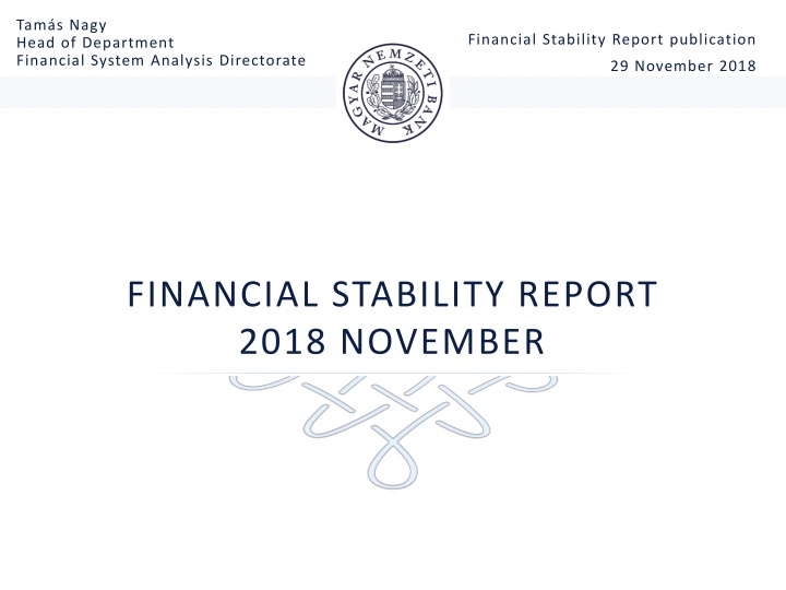 tam s nagy head of department financial system n.w