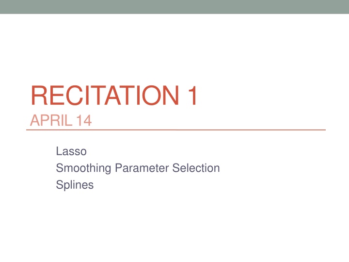 recitation 1 april 14 n.w