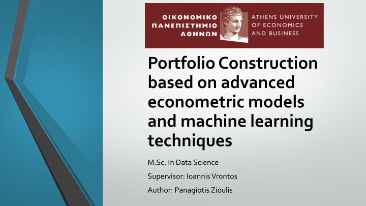 portfolio construction based on advanced n.w