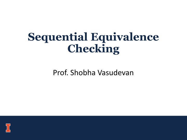 sequential equivalence checking n.w
