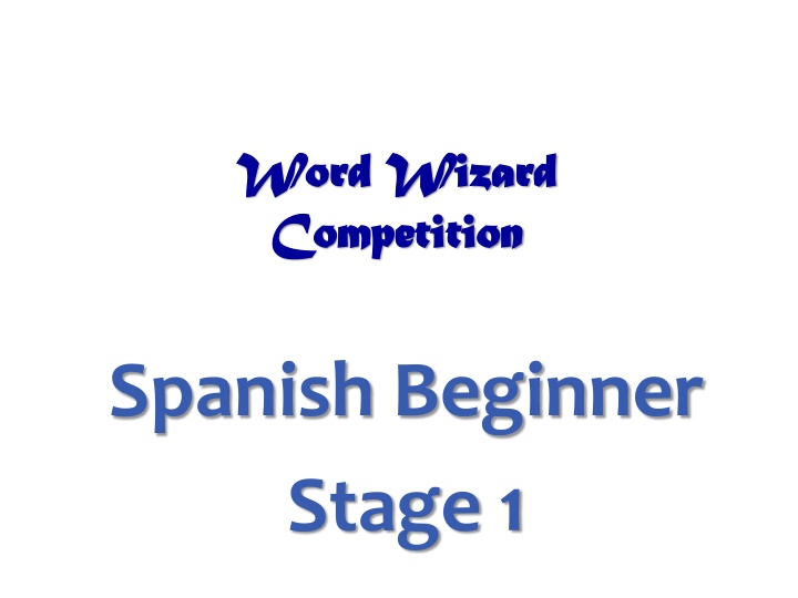 word wizard word wizard competition competition n.w