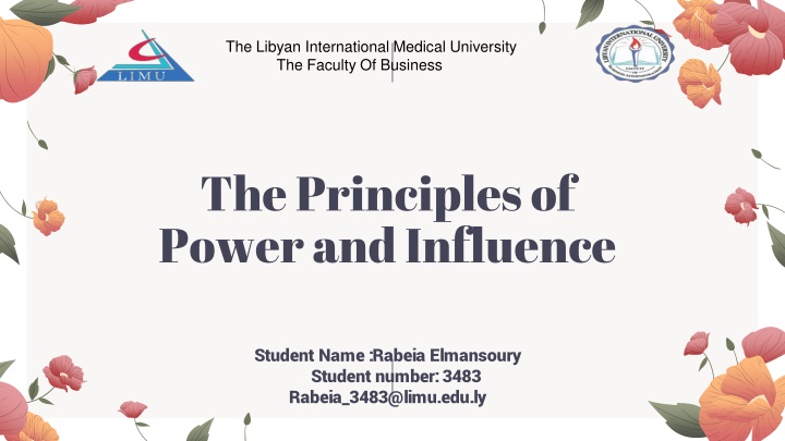 the libyan international medical university n.w