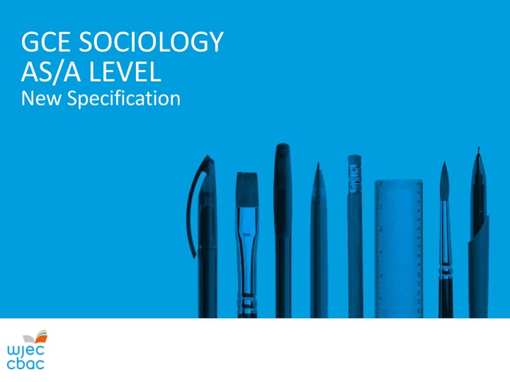 gce sociology as a level new specification n.w