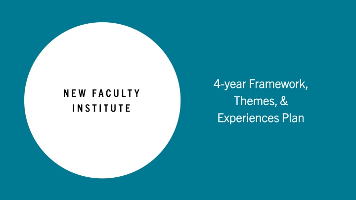 4 4 year framework year framework themes themes n.w
