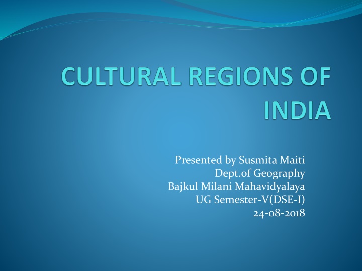 presented by susmita maiti dept of geography n.w