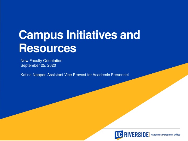 campus initiatives and resources n.w