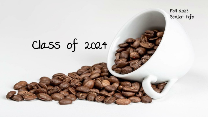 fall 2023 senior info n.w
