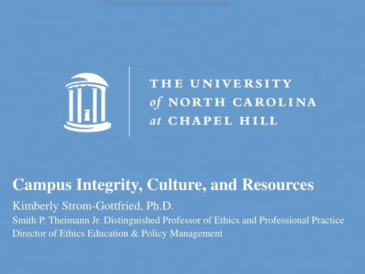campus integrity culture and resources kimberly n.w
