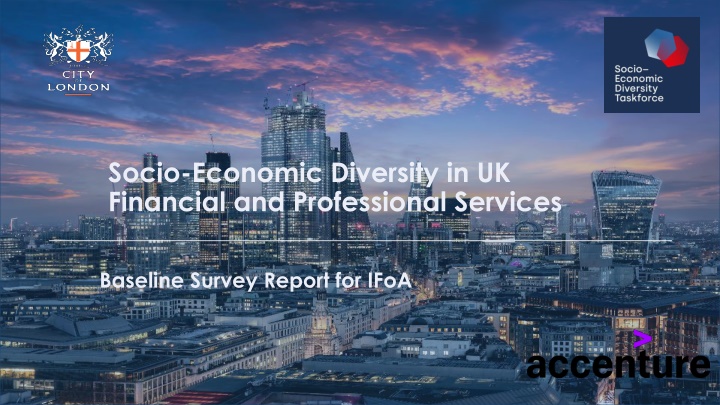 socio economic diversity in uk financial n.w