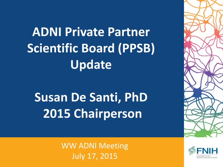 adni private partner scientific board ppsb update n.w