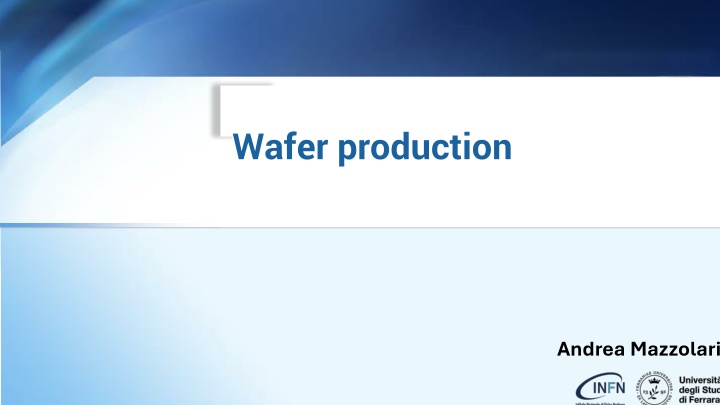 wafer production n.w
