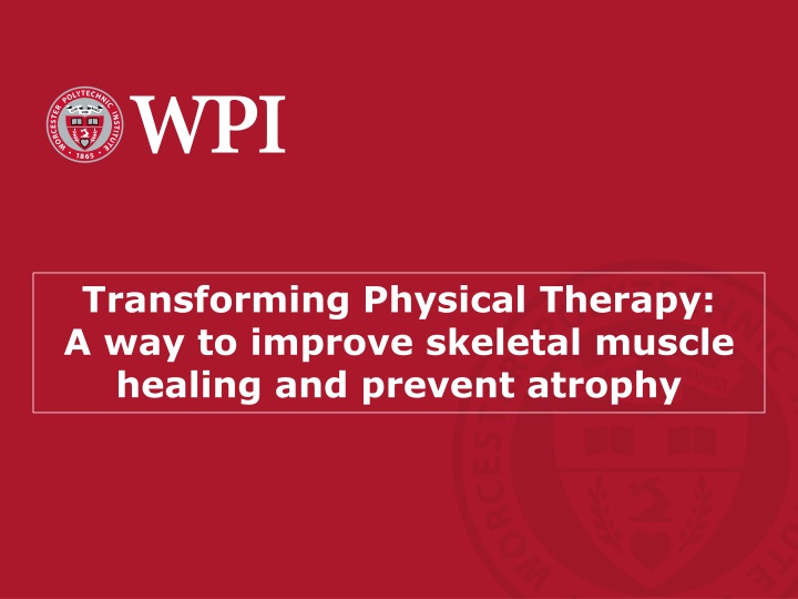 transforming physical therapy a way to improve n.w
