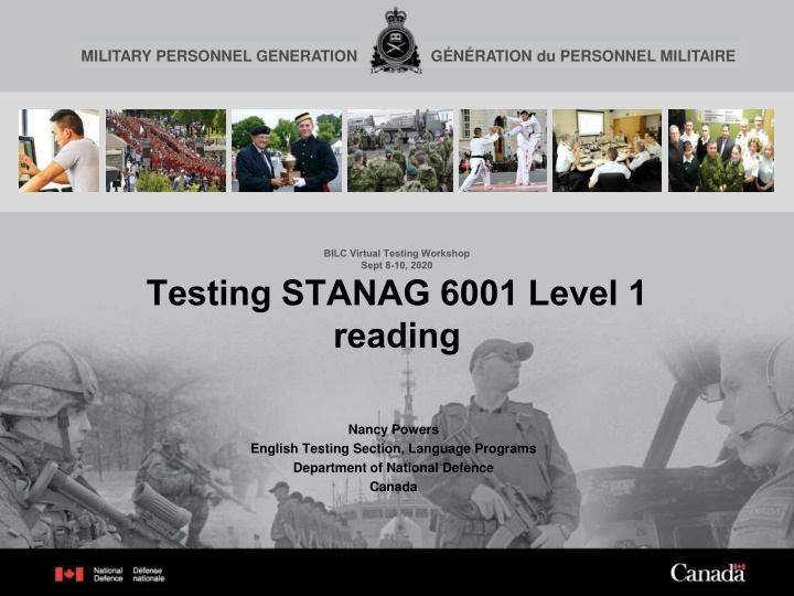 military personnel generation n.w