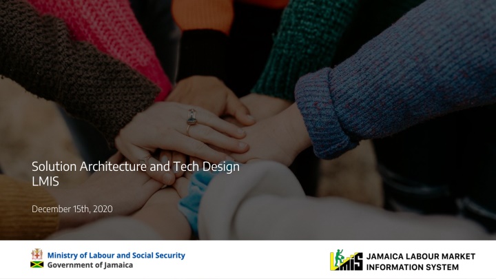 solution architecture and tech design lmis n.w