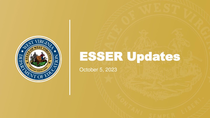 esser updates esser updates october 5 2023 n.w