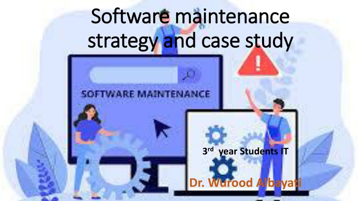 software maintenance software maintenance n.w